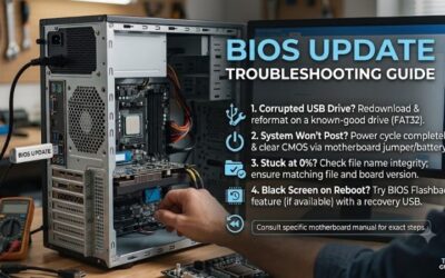Bios update troubleshooting guide: Fix boot and flash errors