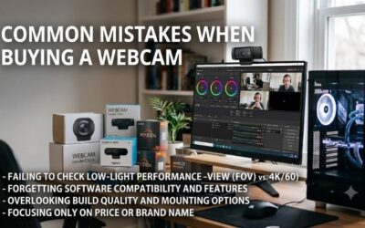 Common Mistakes When Buying A Webcam: Pitfalls To Avoid