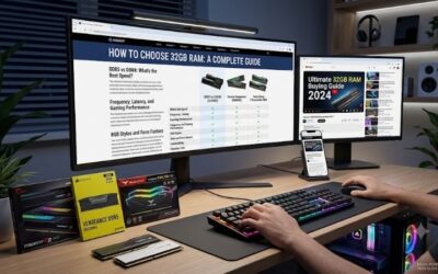 How to Choose 32GB RAM: Key Factors, Speed, and DDR Types