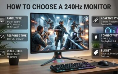 How to Choose a 240Hz Monitor: Top Buyer Specs & Features