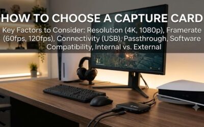 How to Choose a Capture Card: A Complete Buyer Guide for 2026