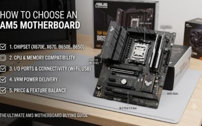 How to Choose an AM5 Motherboard: Essential Hardware Tips