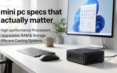 Mini PC Specs That Actually Matter