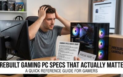 Prebuilt Gaming PC Specs That Actually Matter: Smart Tips