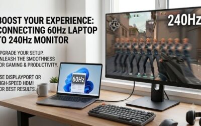 60hz laptop to 240hz monitor: Ultimate Gaming Guide Setup