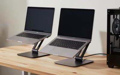 Best Vertical Laptop Stand for a Dual Laptop Desk Setup