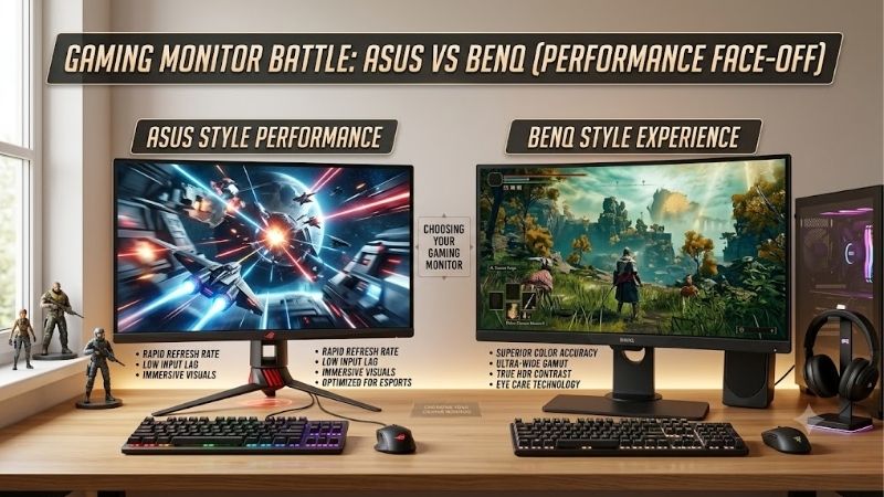 asus vs benq gaming monitor