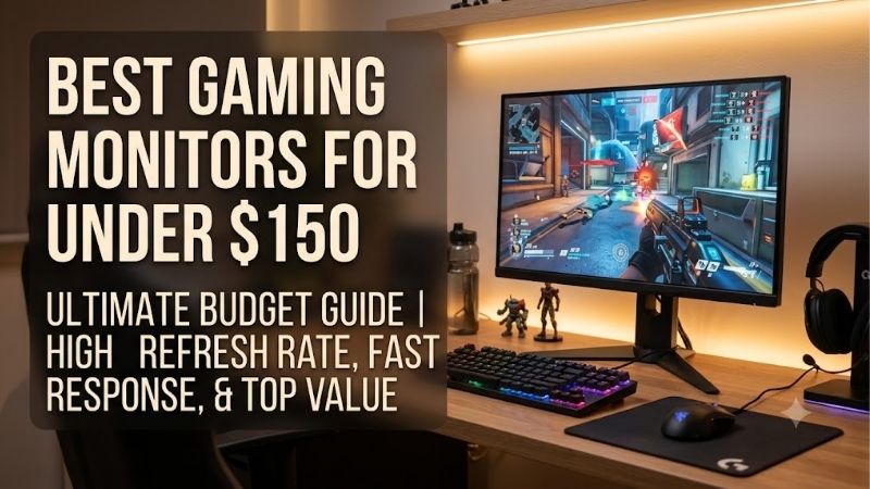 best gaming monitors for under 150