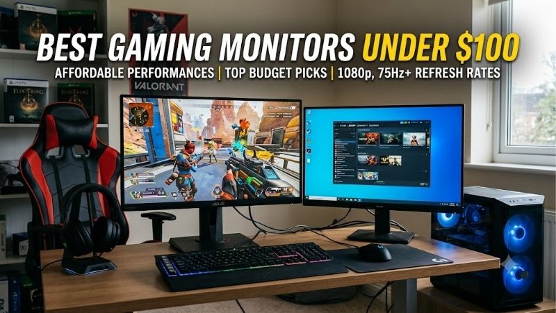 best-gaming-monitors-under-$100