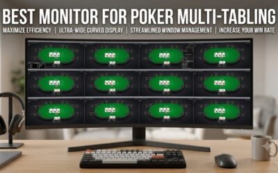 Best Monitor For Poker Multi Tabling: Top Display Picks