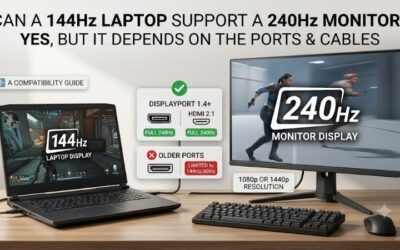 Can 144Hz Laptop Support 240Hz Monitor: Full Tech Answers