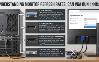 Can Vga Do 144Hz: Ultimate Setup Guide For High Refresh