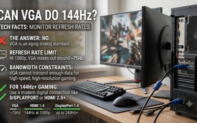 Can Vga Run 144Hz: Complete Guide For High Refresh Rates