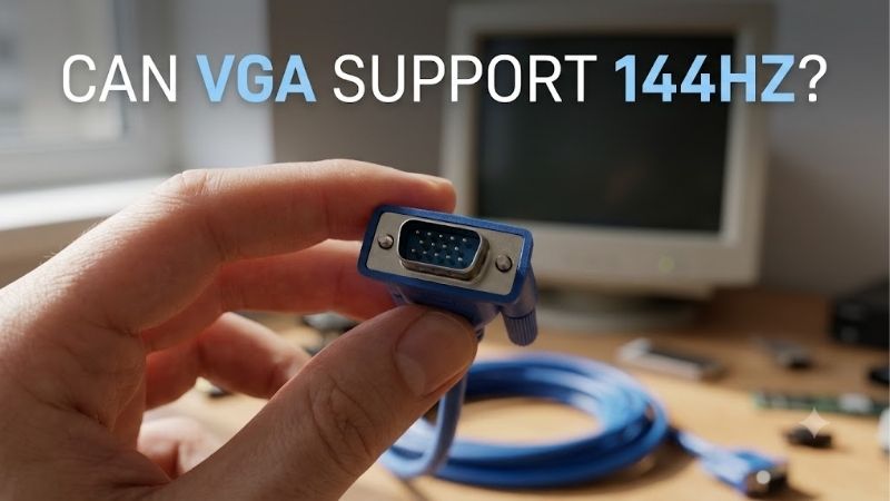 can vga support 144hz