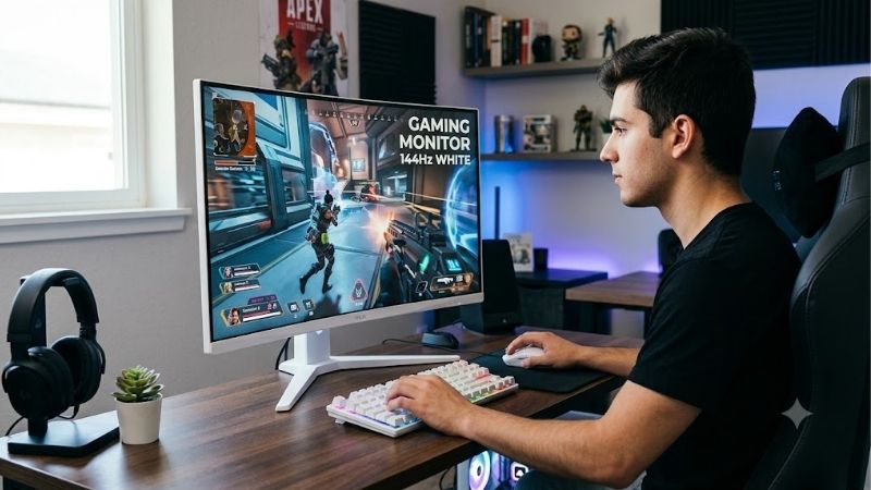 gaming-monitor-144hz-white