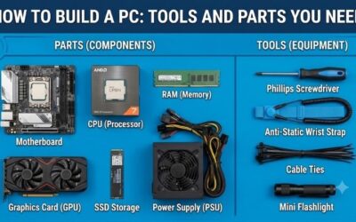 How to Build a PC Tools and Parts You Need: Complete List