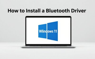 How to Install a Bluetooth Driver on Windows 11 PCs