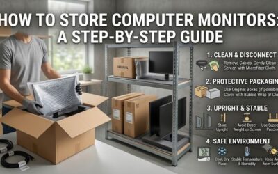 How To Store Computer Monitors: Safe Packing And Tips