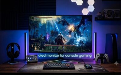 OLED Monitor For Console Gaming: Top Choice For PS5 Games