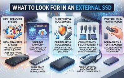 What to Look for in an External SSD: Top Storage Features